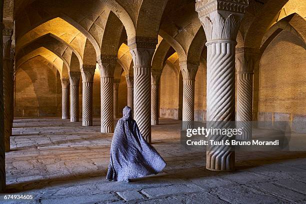 iran, shiraz, vakil mosque - iranian culture foto e immagini stock