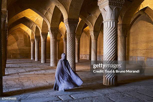 iran, shiraz, vakil mosque - iran women stock pictures, royalty-free photos & images