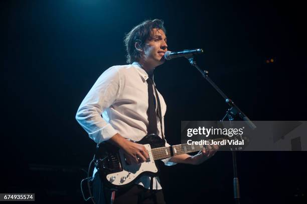 Harrison Kipner performs on stage at Sala Barts on April 29, 2017 in Barcelona, Spain.