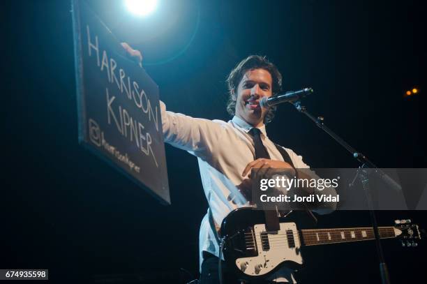 Harrison Kipner performs on stage at Sala Barts on April 29, 2017 in Barcelona, Spain.