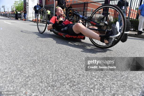 General view of atmosphere during the St. Jude Rock 'n' Roll Nashville Marathon on April 29, 2017 in Nashville, Tennessee.