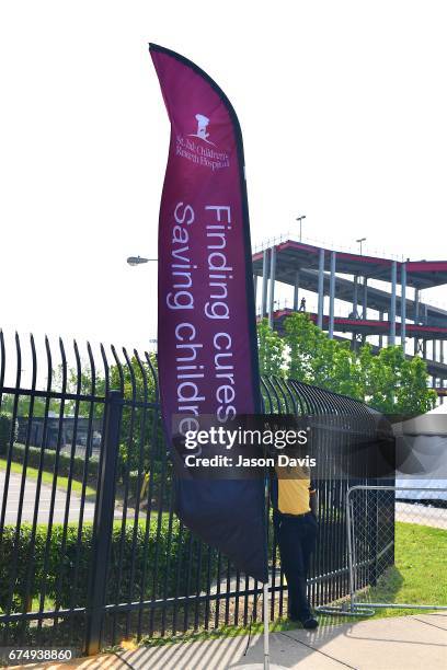 General view of atmosphere during the St. Jude Rock 'n' Roll Nashville Marathon on April 29, 2017 in Nashville, Tennessee.