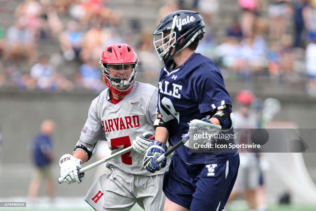 COLLEGE LACROSSE: APR 29 Yale at Harvard