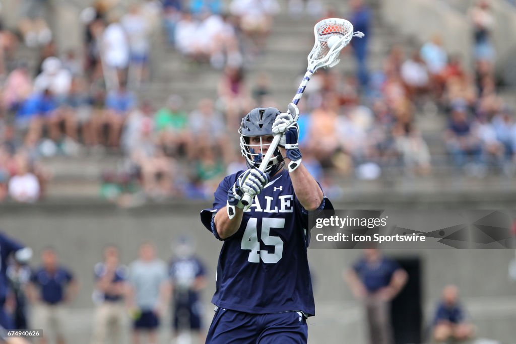 COLLEGE LACROSSE: APR 29 Yale at Harvard