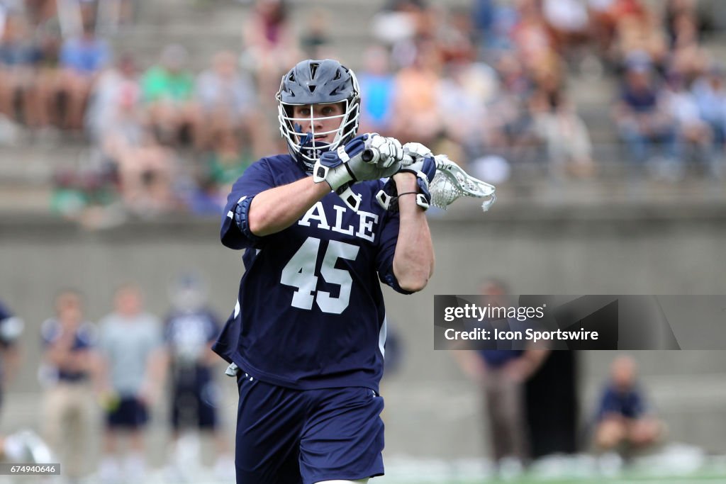 COLLEGE LACROSSE: APR 29 Yale at Harvard