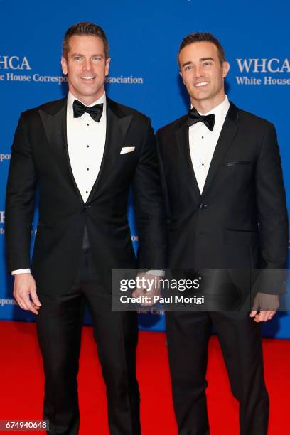 Journalist Thomas Roberts Patrick Abner attend the 2017 White House Correspondents' Association Dinner at Washington Hilton on April 29, 2017 in...