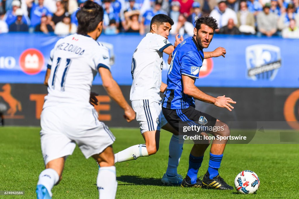 SOCCER: APR 29 MLS - Vancouver Whitecaps FC at Montreal Impact