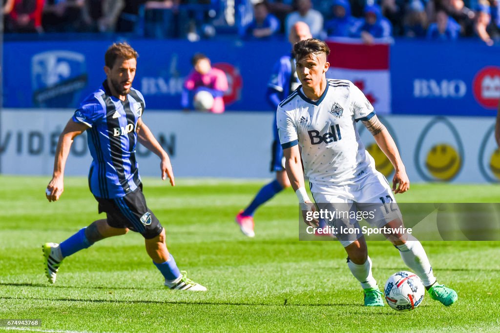 SOCCER: APR 29 MLS - Vancouver Whitecaps FC at Montreal Impact