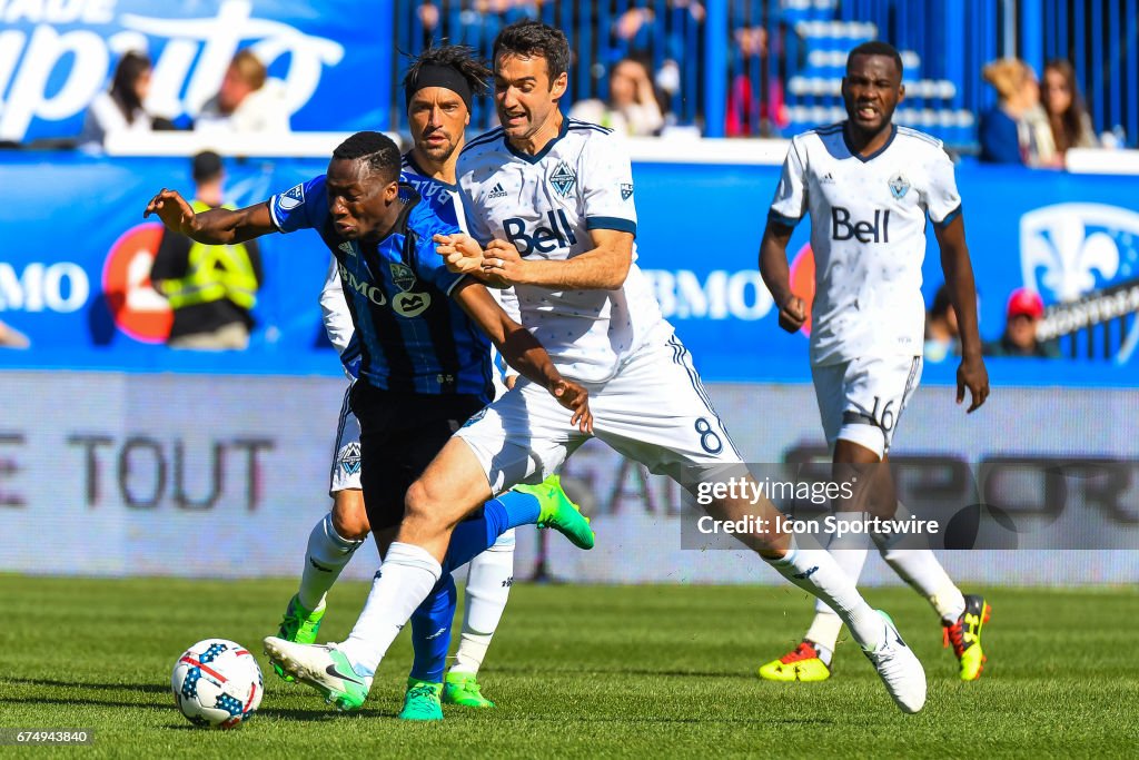 SOCCER: APR 29 MLS - Vancouver Whitecaps FC at Montreal Impact