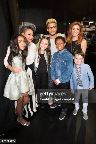 Entertainment's brightest young stars turned out for the 2017 Radio Disney Music Awards , music's biggest event for families, at Microsoft Theater in...