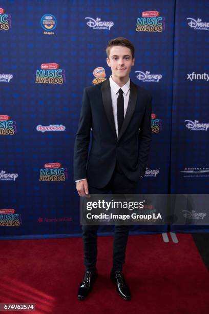 Entertainment's brightest young stars turned out for the 2017 Radio Disney Music Awards , music's biggest event for families, at Microsoft Theater in...