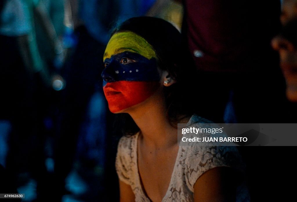 VENEZUELA-CRISIS-PROTEST-VICTIM-MARCH