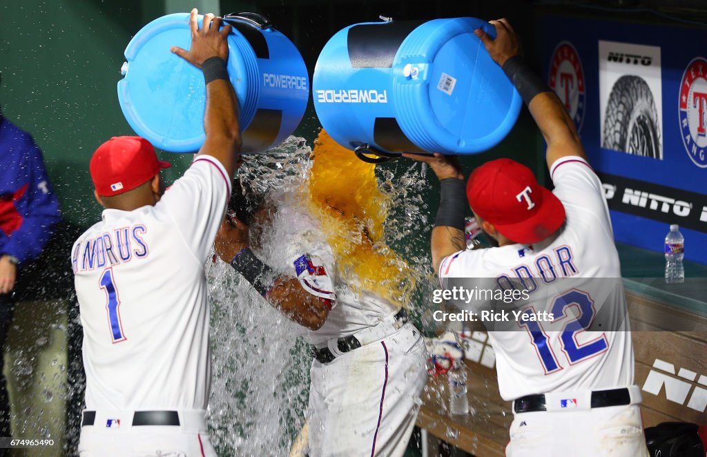 Los Angeles Angels of Anaheim v Texas Rangers