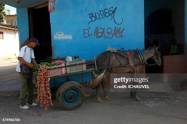 street of trinidad cuba - voie piétonne 個照片及圖片檔