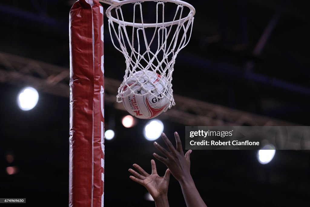 Super Netball Rd 10 - Magpies v Firebirds