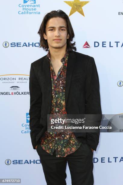 Actor Aramis Knight attends Covenant House Gala 2017 at The Globe Theatre on April 29, 2017 in Universal City, California.