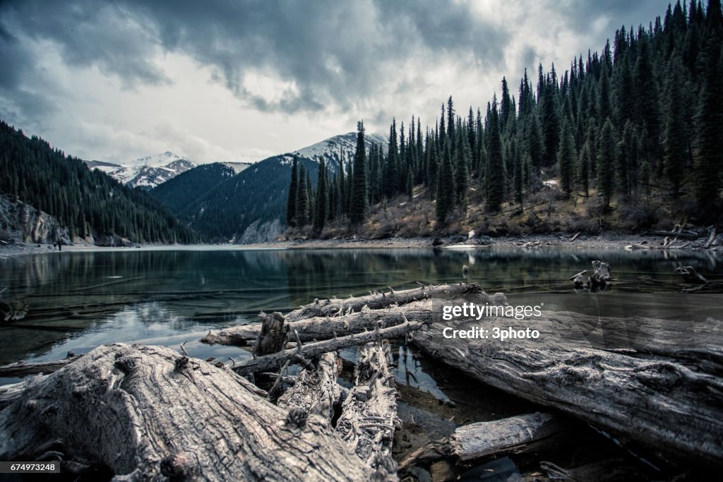 Kazakhstan - Kolsay Lake area. Almaty region