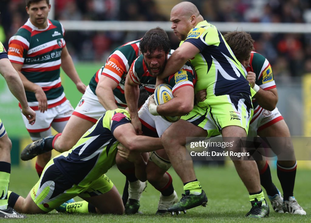 Leicester Tigers v Sale Sharks - Aviva Premiership