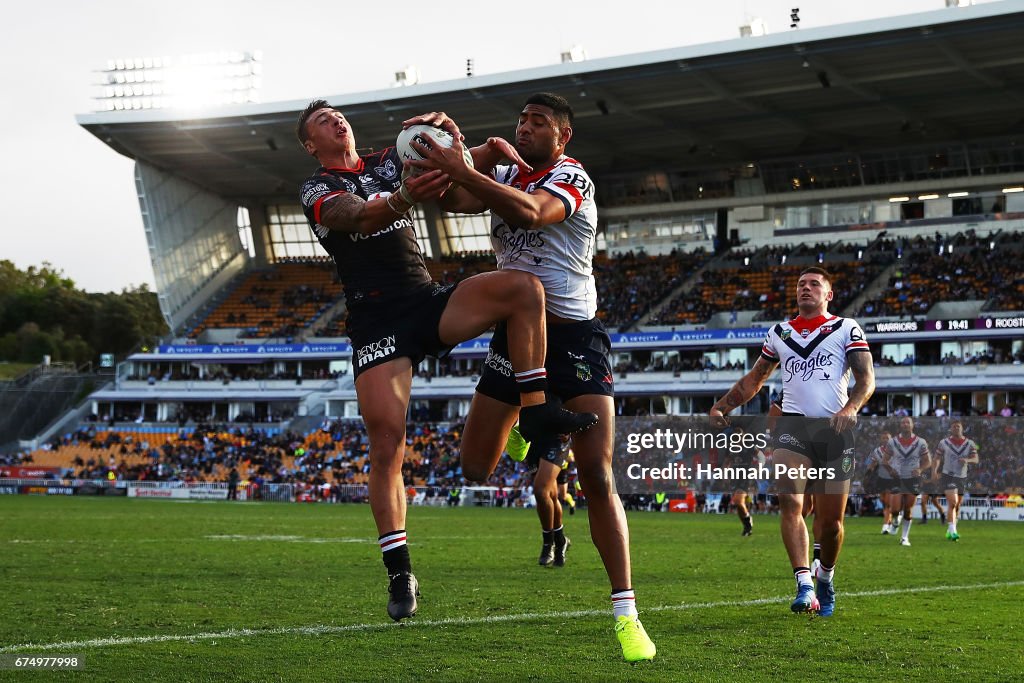 NRL Rd 9 - Warriors v Roosters