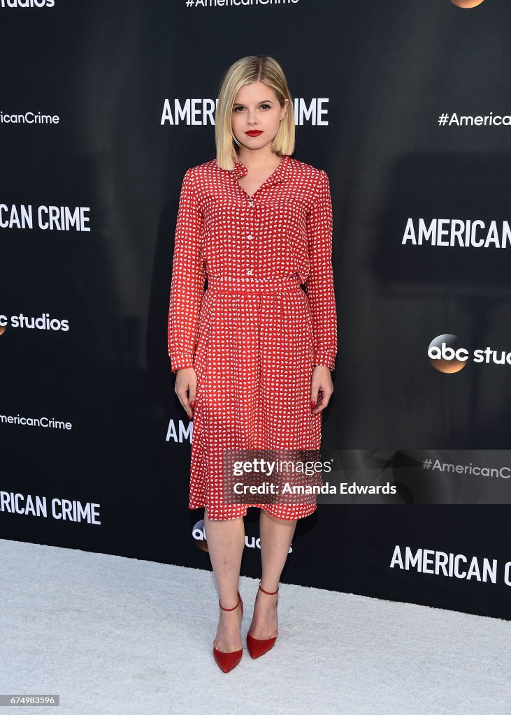 FYC Event For ABC's "American Crime" - Arrivals