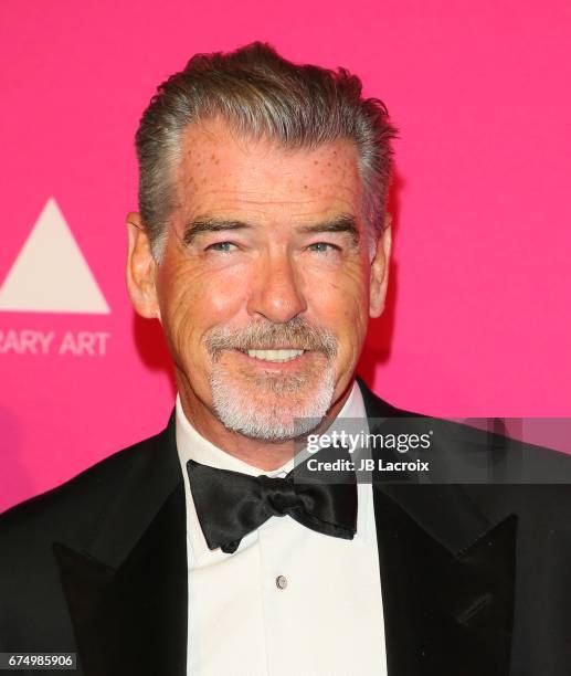 Pierce Brosnan attends the MOCA Gala 2017 on April 29, 2017 in Los Angeles, California.