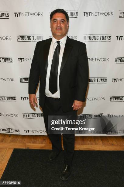 Cenk Uygur, founder, CEO, and host of The Young Turks, attends The Young Turks' Watchdog Correspondents' dinner on April 29, 2017 in Washington, DC.