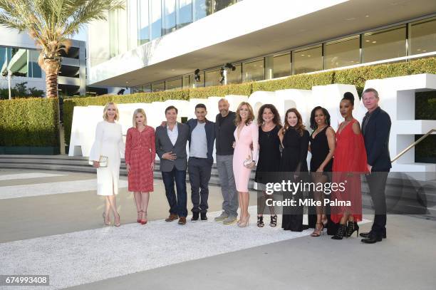 The cast and executive producers of Walt Disney Television via Getty Images's critically acclaimed Limited Series American Crime attended the Walt...