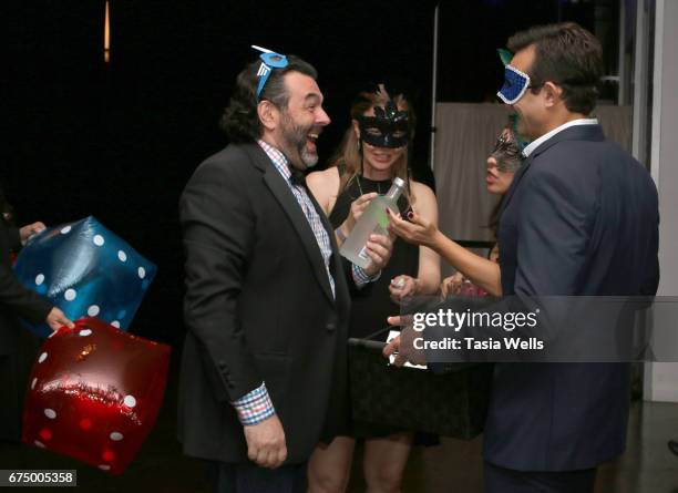 Guests attend the Unmasque Cancer Masquerade benefit supporting young adult cancer survivors at The Mark for Events on April 29, 2017 in Los Angeles,...