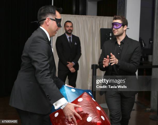 Guests attend the Unmasque Cancer Masquerade benefit supporting young adult cancer survivors at The Mark for Events on April 29, 2017 in Los Angeles,...