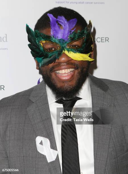 Comedian Quincy Jones attends the Unmasque Cancer Masquerade benefit supporting young adult cancer survivors at The Mark for Events on April 29, 2017...
