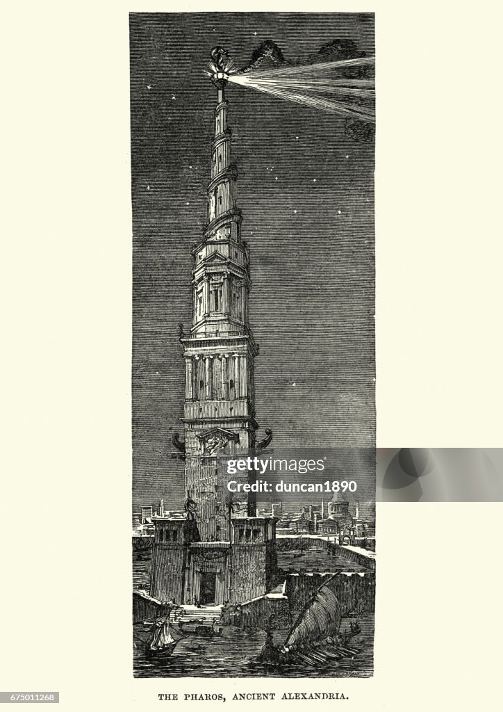 Pharos - vuurtoren van Alexandrië
