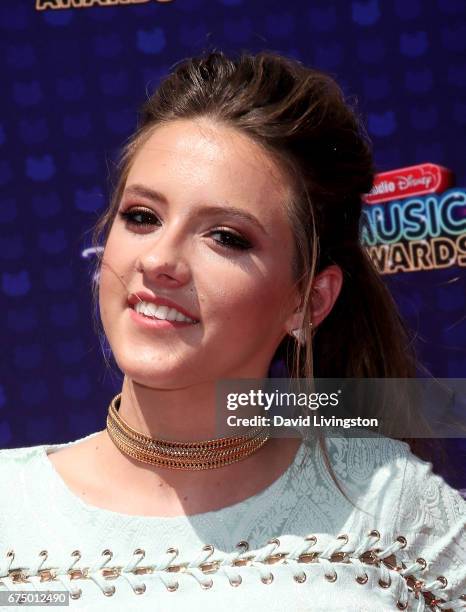 Singer Sarah Darling attends the 2017 Radio Disney Music Awards at Microsoft Theater on April 29, 2017 in Los Angeles, California.