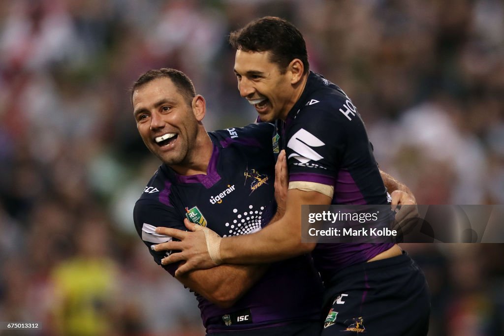 NRL Rd 9 - Dragons v Storm