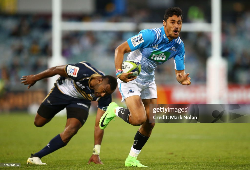 Super Rugby Rd 10 - Brumbies v Blues