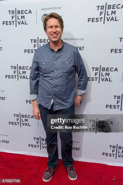 Pete Holmes attends "Chris Gethard: Career Suicide" during the 2017 Tribeca Film Festival at SVA Theatre on April 29, 2017 in New York City.