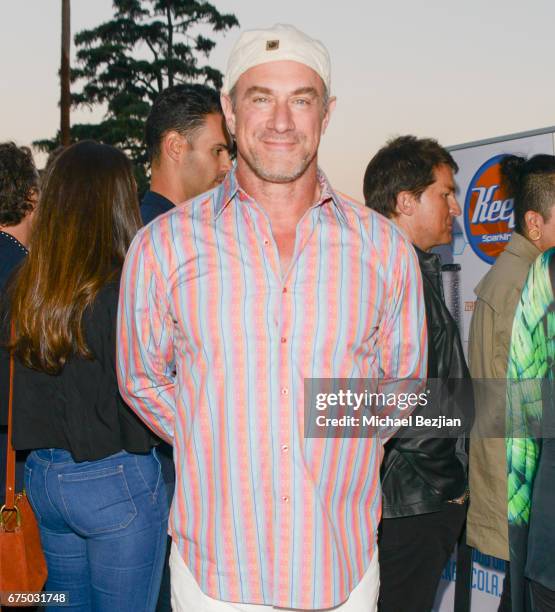 Actor Christopher Meloni attends The Future Of Cannabis - Industry Leaders, Investors And Influencers at C.E. Toberman Estate on April 29, 2017 in...