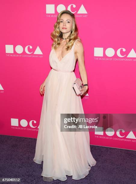 Nikita Kahn attends the MOCA Gala 2017 on April 29, 2017 in Los Angeles, California.