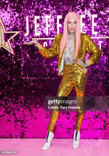 Jeffree Star attends the 3rd Annual RuPaul's DragCon at Los Angeles Convention Center on April 29, 2017 in Los Angeles, California.