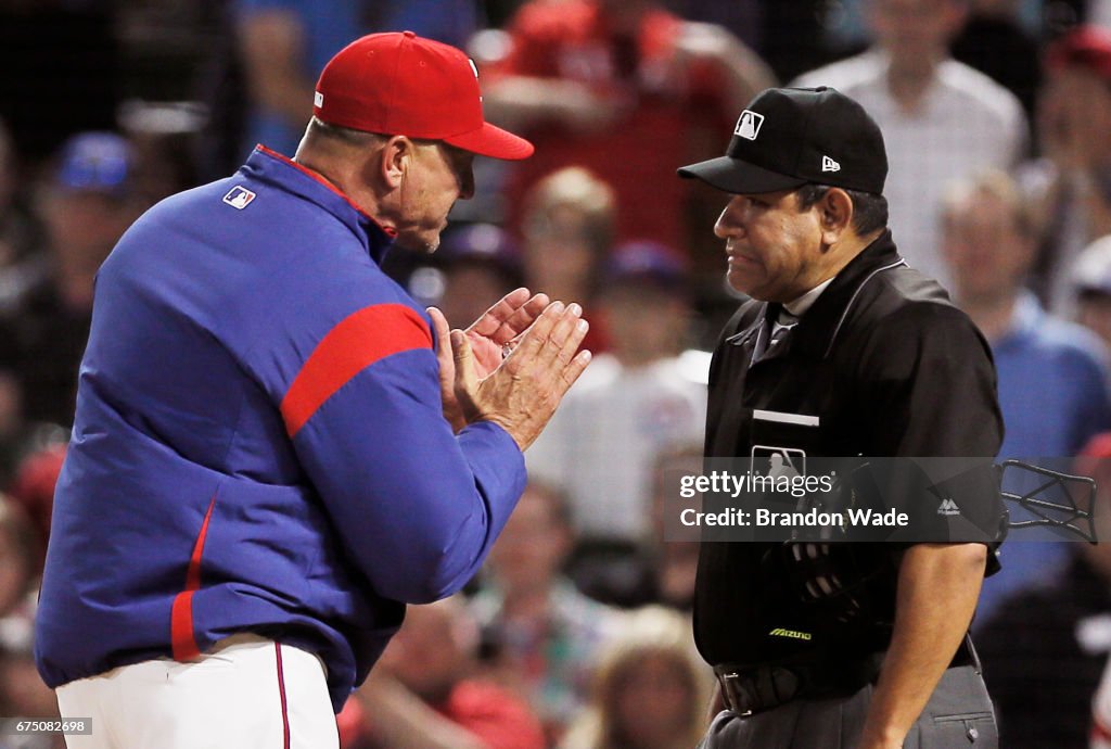 Minnesota Twins v Texas Rangers