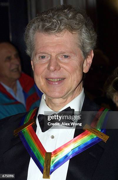 Pianist Van Cliburn arrives at the annual Kennedy Center Honors Gala December 2, 2001 at the Kennedy Center in Washington, DC. Cliburn is one of the...