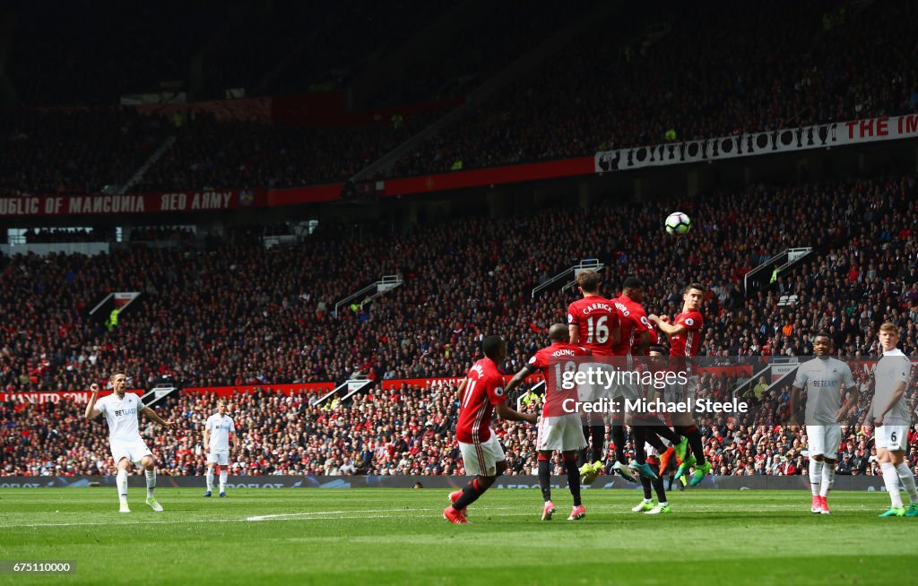 Manchester United v Swansea City - Premier League