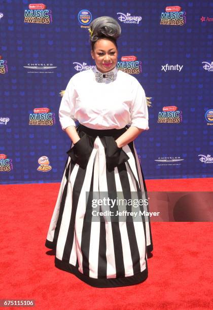 Actress-singer Raven-Symoné attends the 2017 Radio Disney Music Awards at Microsoft Theater on April 29, 2017 in Los Angeles, California.