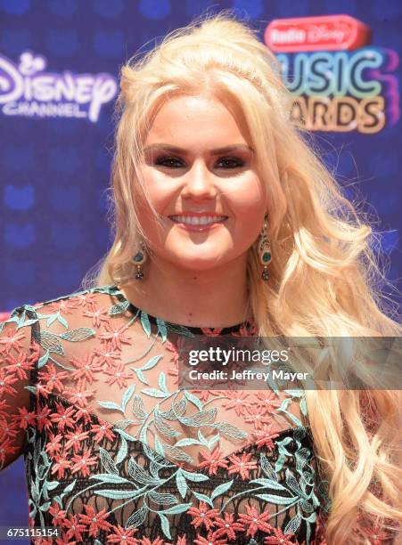 Singer-songwriter Ashlee Keating attends the 2017 Radio Disney Music Awards at Microsoft Theater on April 29, 2017 in Los Angeles, California.