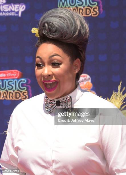 Actress-singer Raven-Symoné attends the 2017 Radio Disney Music Awards at Microsoft Theater on April 29, 2017 in Los Angeles, California.