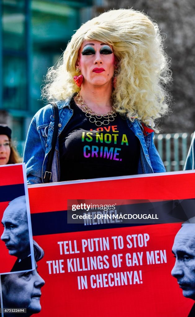 GERMANY-RUSSIA-RIGHTS-GAYS-DIPLOMACY