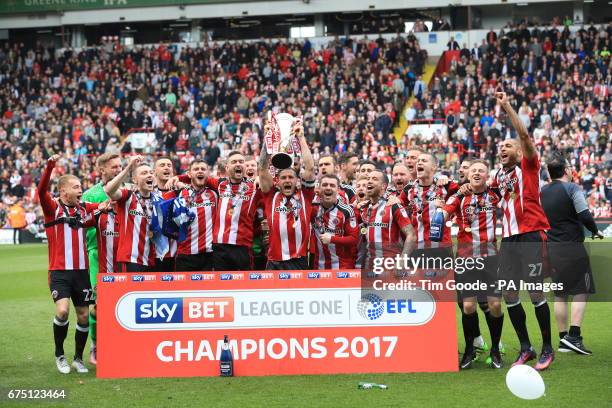 During the Sky Bet League One match at Bramall Lane, Sheffield.