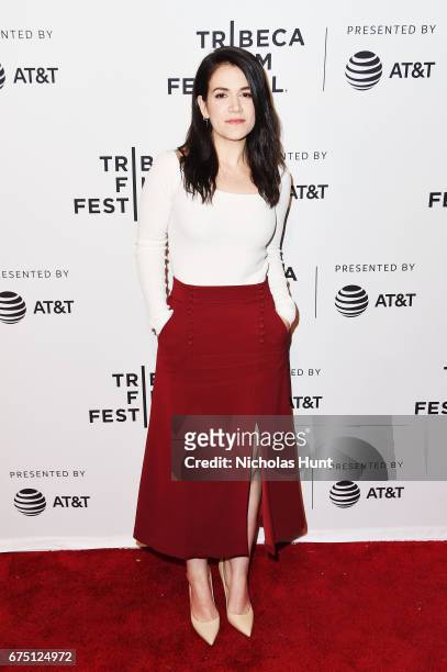 Abbi Jacobson attends the "Chris Gethard: Career Suicide" Premiere - 2017 Tribeca Film Festival on April 29, 2017 in New York City.