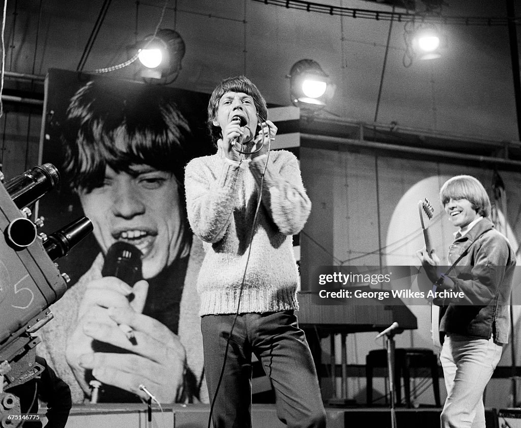 Stones Rehearse For TV Show