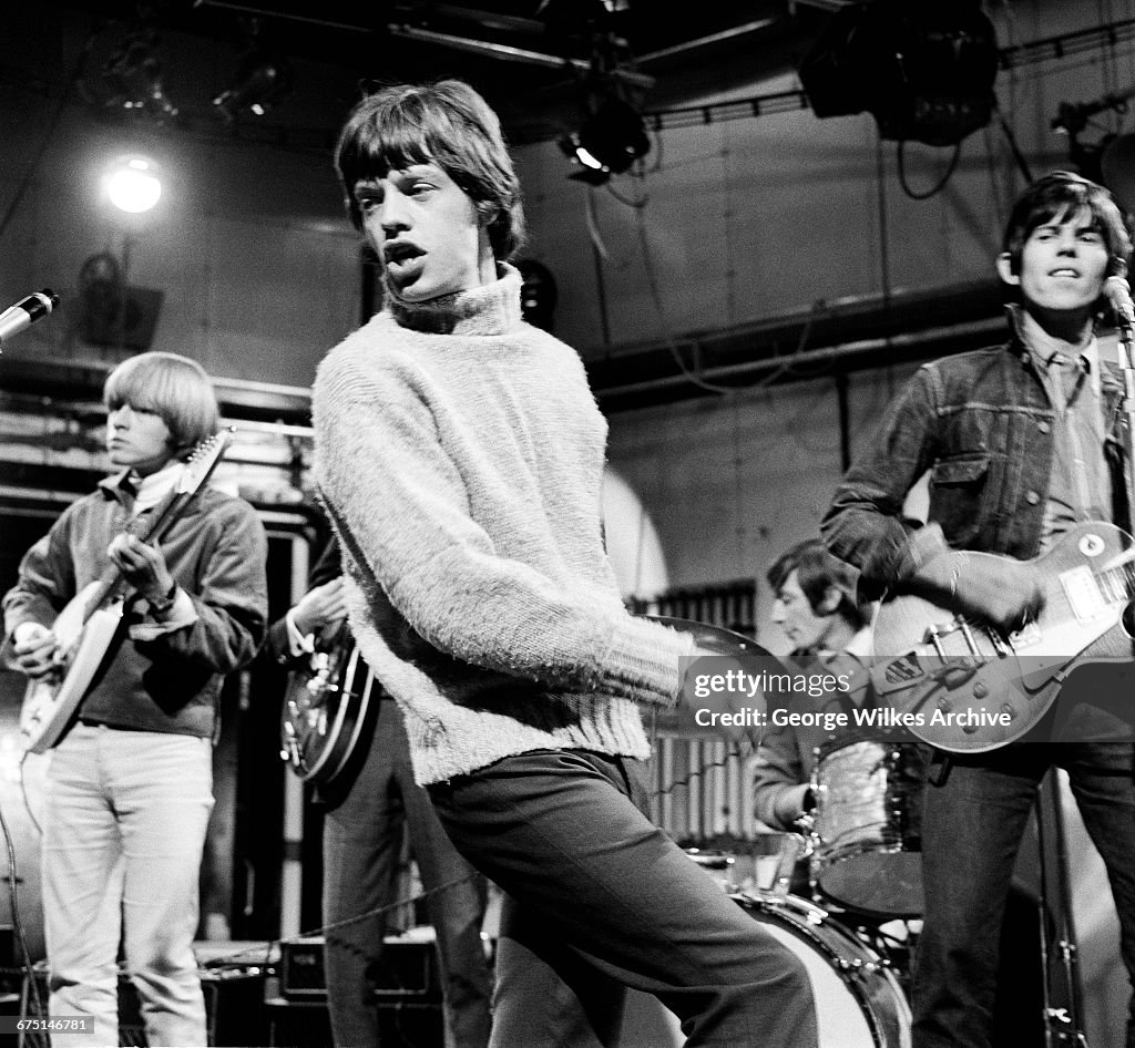 Stones Rehearse For TV Show