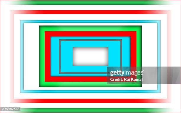 rectangular shapes pattern creative abstract desig - green studio background stock illustrations